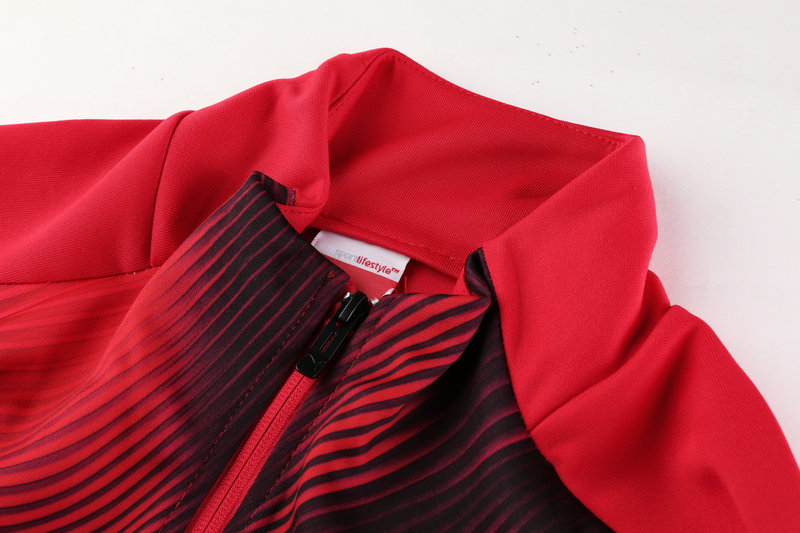 AC Milan 2019-20 Red Black Jacket Training Kit